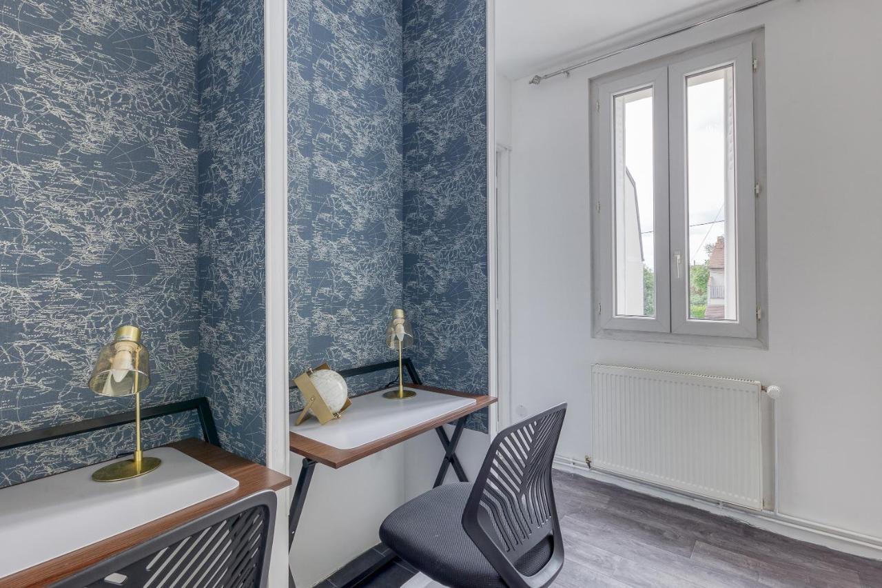 Modern House 7min To Paris Professionals And Family